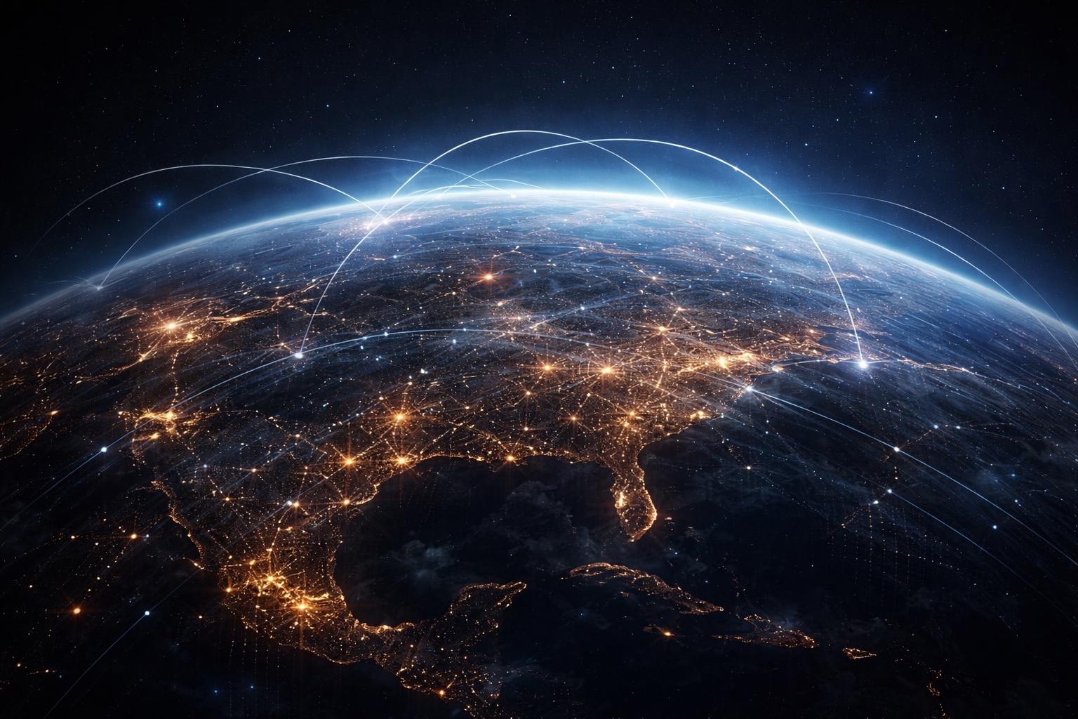 Concept view of global systems and connectivity